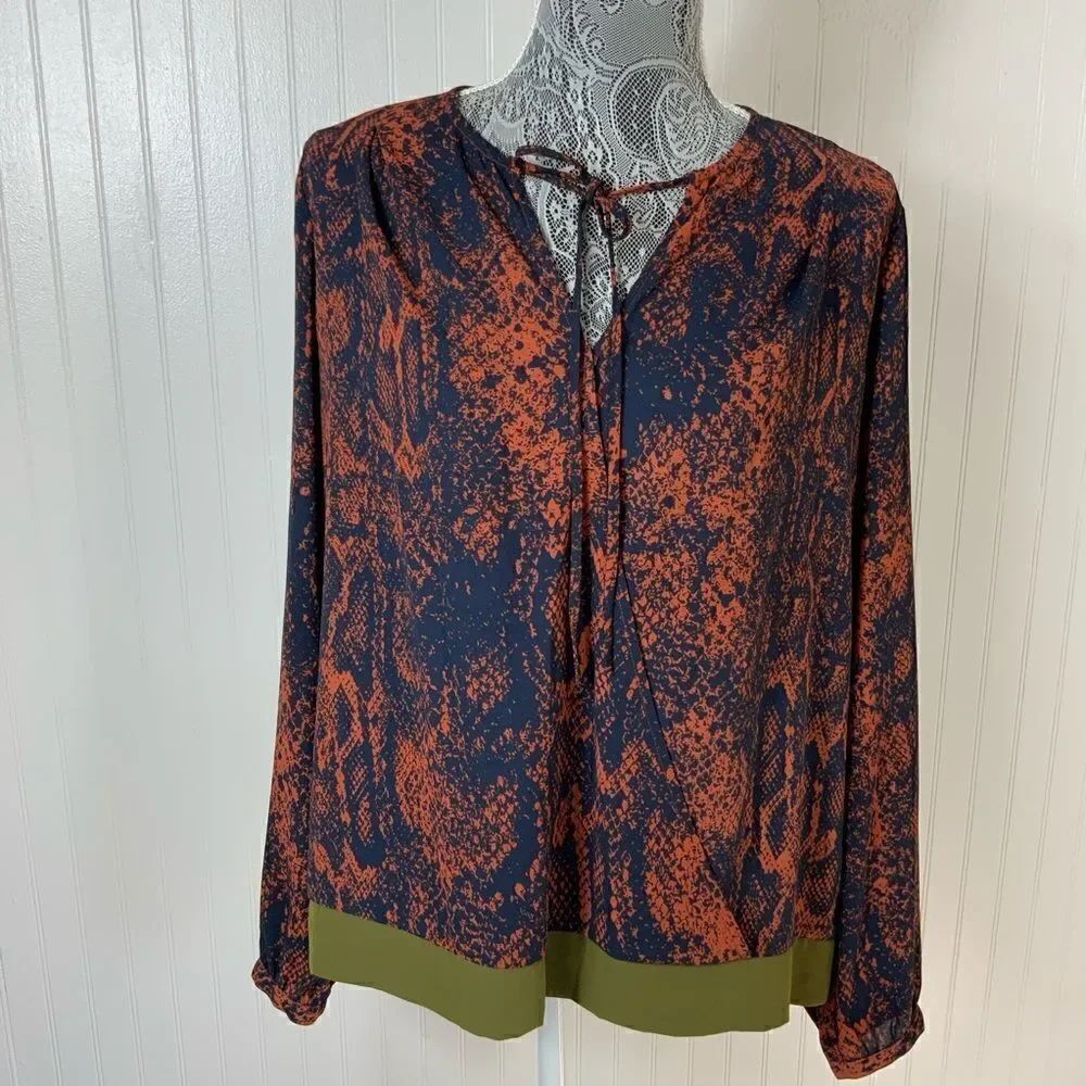 CAbi long sleeve blouse 